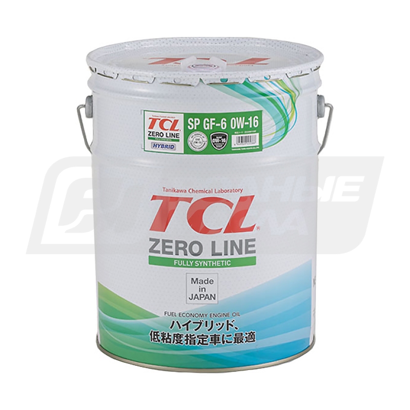 TCL Zero Line Fully Synth Fuel Economy 0W16 SP GF-6, 20л Z0200016SP